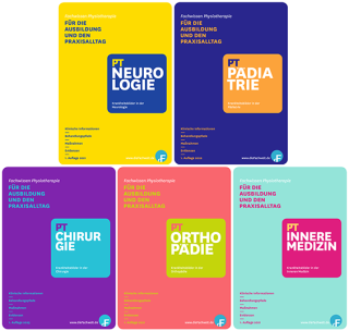 Set Fachwissen Physiotherapie, Band 1-5